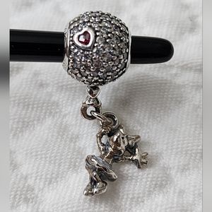 Retired Disney Pandora Floating Minnie Charm #797171CZ